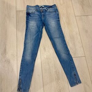 Zara Light Blue Skinny Jeans